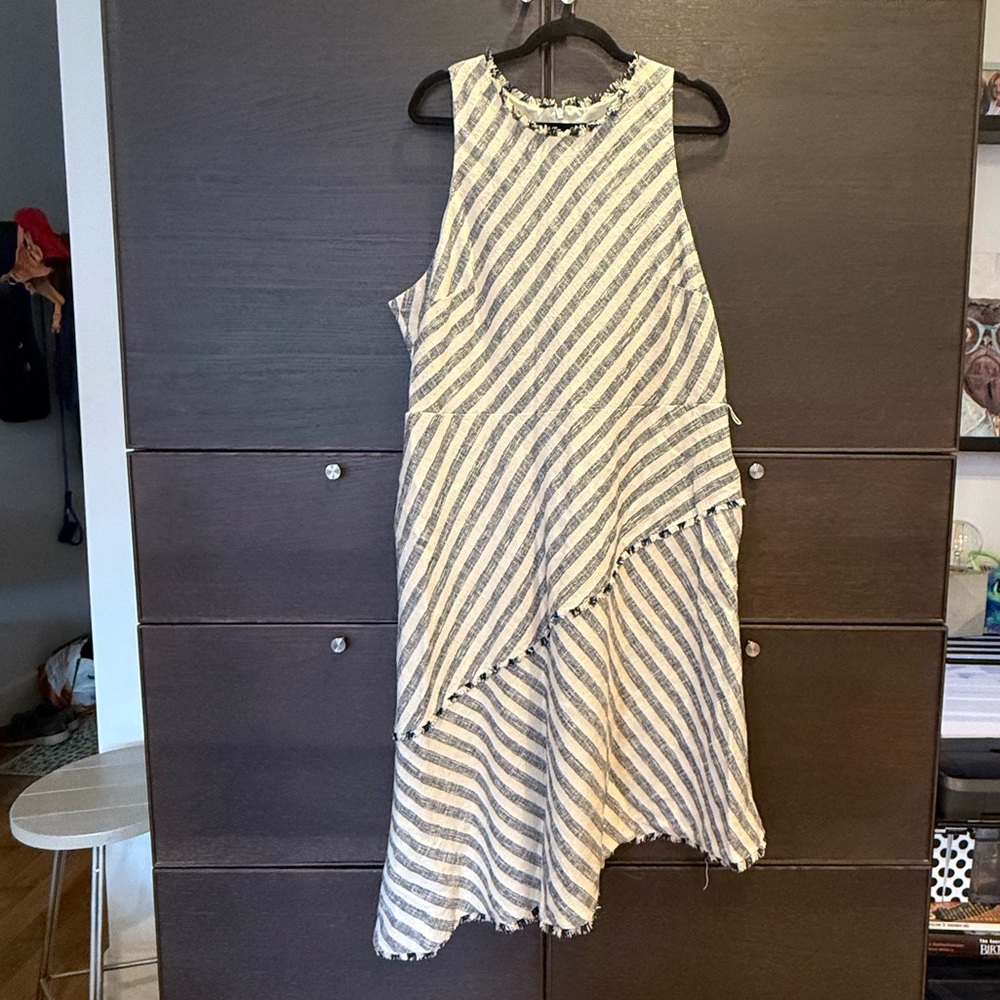 Banana Republic Textured Fringe Dress